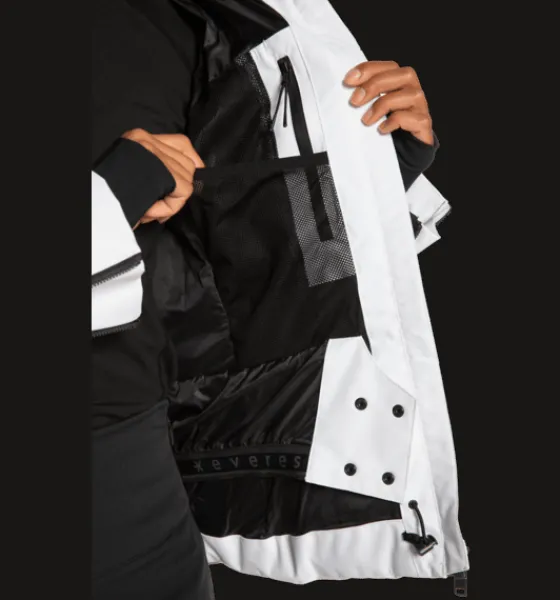 w_fashion_jkt_5.webp Everest Outdoor Skidjackor | Varma jackor<W Fashion Jkt WHITE/BLACK
