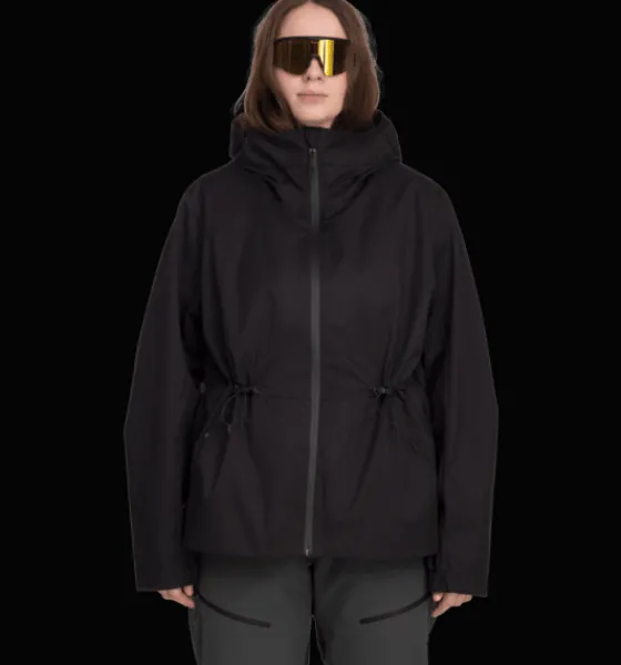 w_fay_shell_jacket_3.webp Everest Outdoor Skaljackor | Tunna jackor<W Fay Shell Jacket BLACK