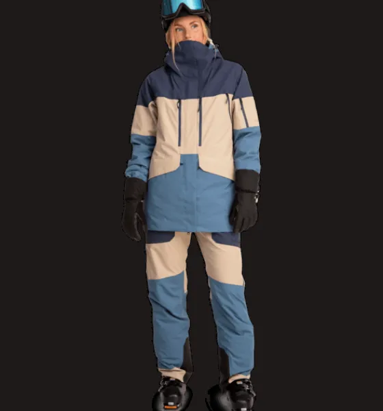 w_freeride_pant_5.webp Everest Outdoor Skidbyxor | Skidbyxor<W Freeride Pant BEIGE