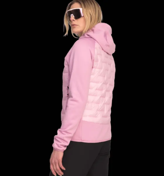 Everest Outdoor Tröjor & T-Shirts | Tunna jackor<W Hybrid Jkt 2 PINK