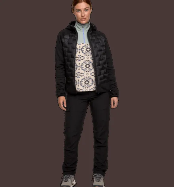 w_hybrid_jkt__2.webp Everest Outdoor Tröjor & T-Shirts | Tunna jackor<W Hybrid Jkt 2 BLACK