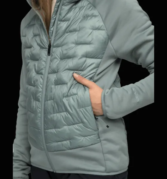 w_hybrid_jkt__3-1.webp Everest Outdoor Tröjor & T-Shirts | Tunna jackor<W Hybrid Jkt 2 PISTACHIO GREEN