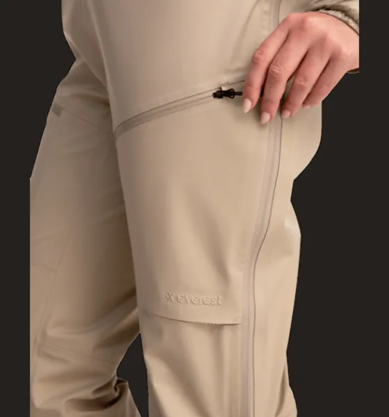w_icon_l_bib_pnt_3-1.webp Everest Outdoor Skidbyxor | Skidbyxor<W Icon 3l Bib Pnt KHAKI