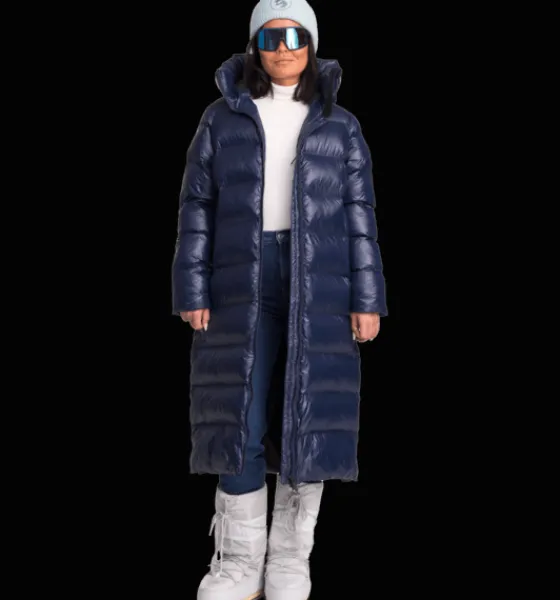 Everest Outdoor Varma jackor<W Juneau Coat NAVY SHINY