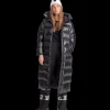 Everest Outdoor Varma jackor<W Juneau Coat BLACK SHINY