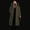 Everest Outdoor Varma jackor<W Juneau Coat MUD GREEN