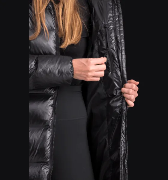 w_juneau_coat_5-5.webp Everest Outdoor Varma jackor<W Juneau Coat BLACK SHINY