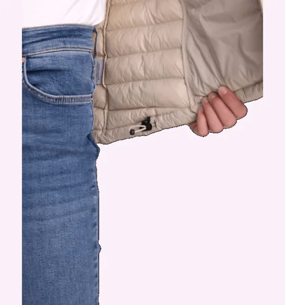 w_liner_hood_jacket_3-3.webp Everest Outdoor Varma jackor | Tunna jackor<W Liner Hood Jacket LIGHT BEIGE