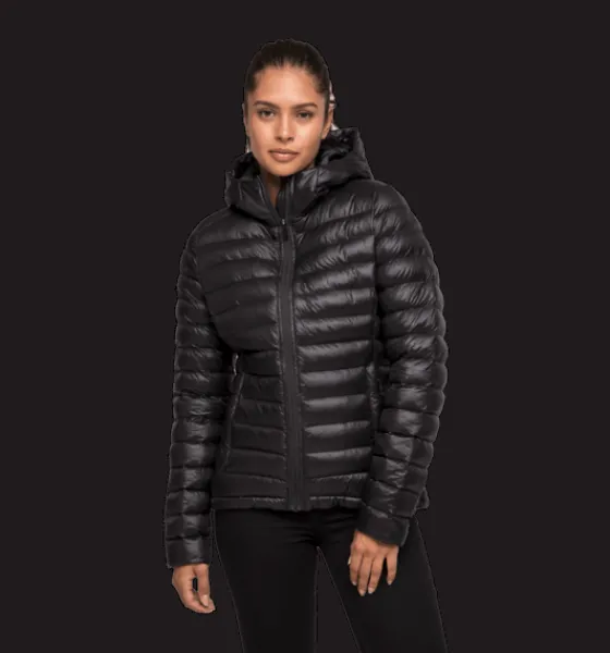 w_liner_hood_jacket_5.webp Everest Outdoor Varma jackor | Tunna jackor<W Liner Hood Jacket BLACK