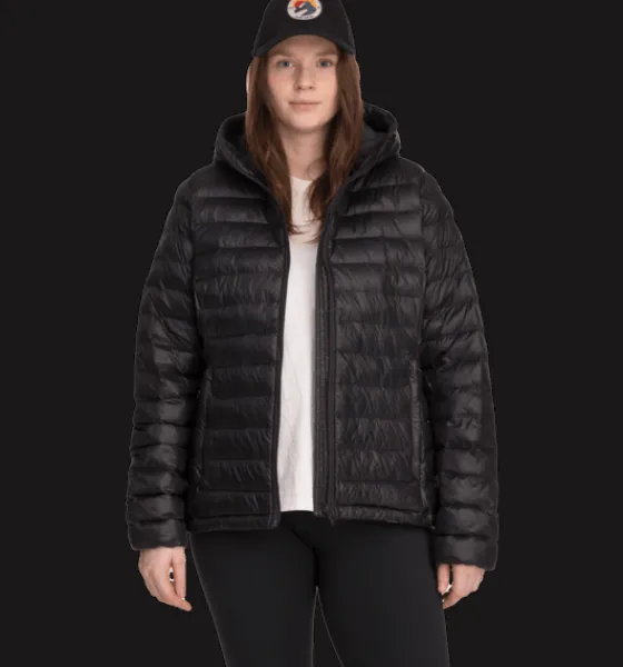 w_liner_hood_jacket_6-2.webp Everest Outdoor Tunna jackor | Varma jackor<W Liner Hood Jacket BLACK