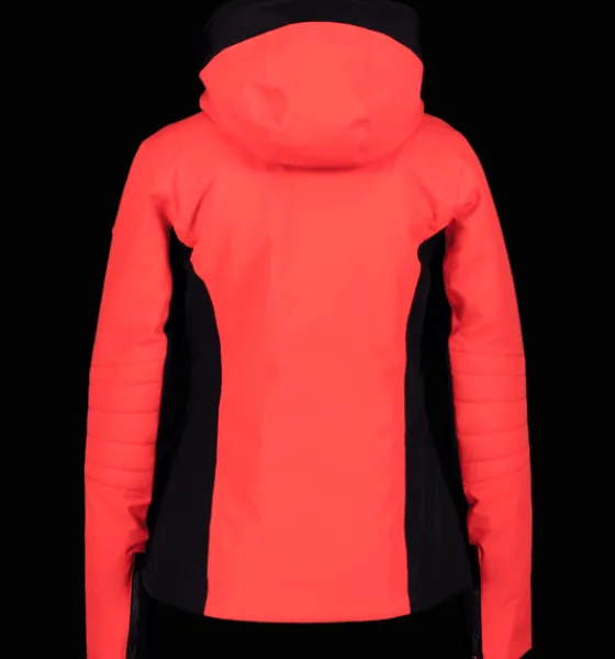 w_luna_jacket_12.webp Everest Outdoor Skidjackor | Varma jackor<W Luna Jacket FIERY RED/BLACK
