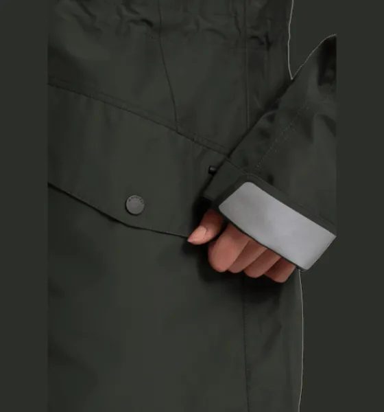 w_padded_function_parka_5.webp Everest Outdoor Varma jackor<W Padded Function Parka DK GREEN