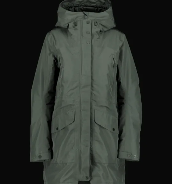 w_padded_function_parka_6.webp Everest Outdoor Varma jackor<W Padded Function Parka DK GREEN
