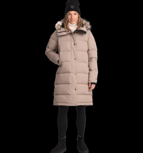 w_pelona_down_coat_2.webp Everest Outdoor Varma jackor | Dunjackor<W Pelona Down Coat STORM BEIGE