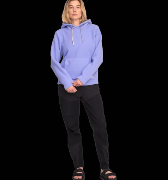 w_pile_hoodie_2.webp Everest Outdoor Tröjor & T-Shirts | Tröjor<W Pile Hoodie LT LAVENDEL