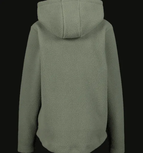 w_pile_hoodie_6-2.webp Everest Outdoor Tröjor & T-Shirts | Tröjor<W Pile Hoodie KHAKI GREY