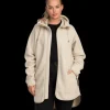 Everest Outdoor Tröjor & T-Shirts | Tröjor<W Pile Long Hood IVORY BEIGE