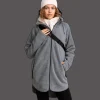 Everest Outdoor Tröjor & T-Shirts | Tröjor<W Pile Long Hood GREY MELANGE