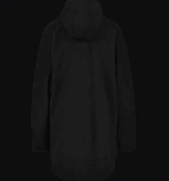 w_pile_long_hood_7.webp Everest Outdoor Tröjor & T-Shirts | Tröjor<W Pile Long Hood BLACK