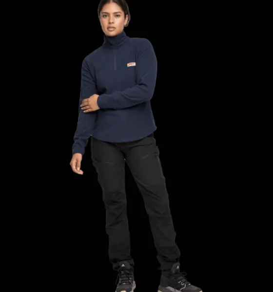 w_quarter_zip_2-1.webp Everest Outdoor Tröjor & T-Shirts | Tröjor<W Quarter Zip NAVY