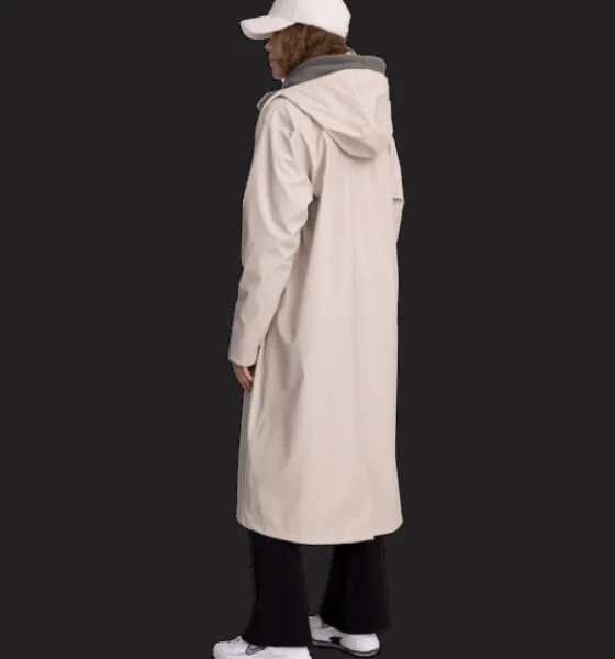 Everest Outdoor Regnjackor | Tunna jackor<W Rain Coat Long WHEAT