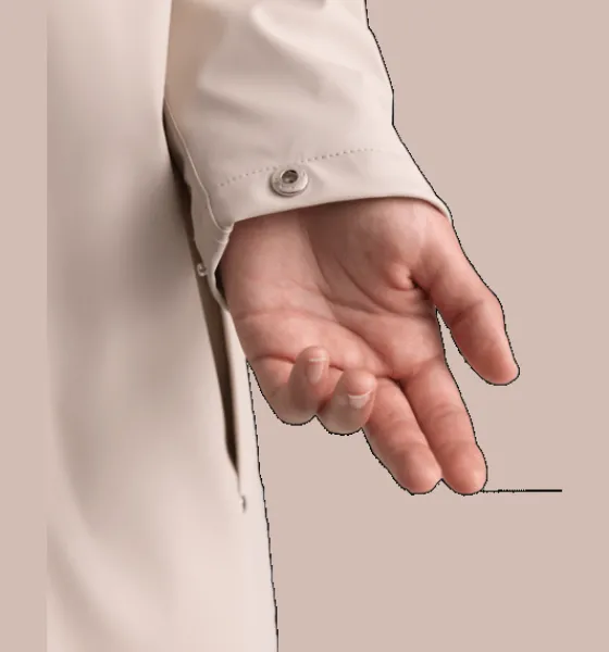w_rain_coat_long_5-1.webp Everest Outdoor Regnjackor | Tunna jackor<W Rain Coat Long WHEAT