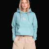 Everest Outdoor Tröjor & T-Shirts | Tröjor<W Recline Hood ARCTIC AQUA