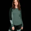 Everest Outdoor Underställ | Tröjor & T-Shirts<W Underwear Sht KHAKI GREEN