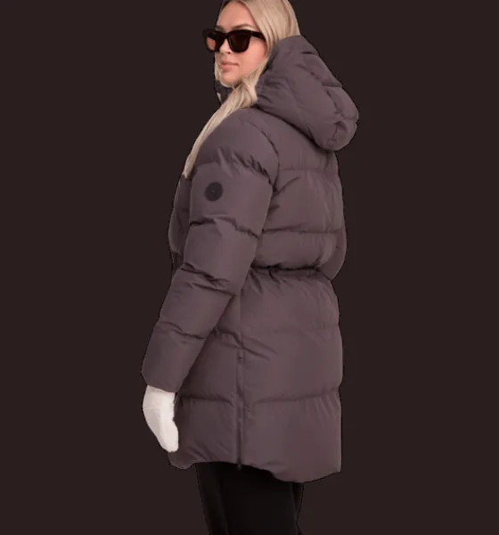 Everest Outdoor Varma jackor<W Warm Parka PLUM SLATE