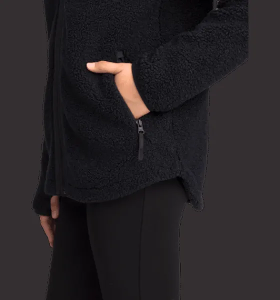 w_wila_pile_shirt_3-2.webp Everest Outdoor Tröjor & T-Shirts | Tröjor<W Wila Pile Shirt BLACK