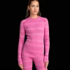 Everest Outdoor Tröjor & T-Shirts<W Wool Underwear Shirt 2 BRILLIANT PINK