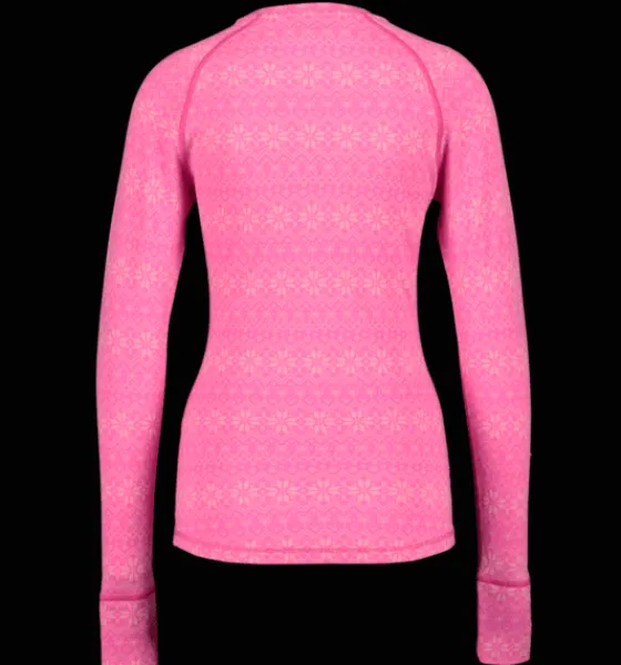 w_wool_underwear_shirt__5-2.webp Everest Outdoor Tröjor & T-Shirts<W Wool Underwear Shirt 2 BRILLIANT PINK